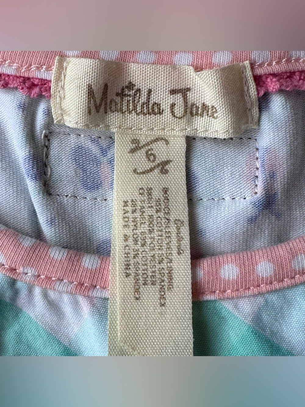 Matilda Jane Tangy Shasta Tunic Top size 6 - Picture 3 of 10